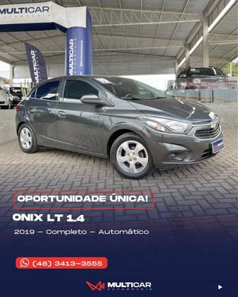 CHEVROLET ONIX 1.4 MPFI LT 8V FLEX 4P AUTOMÁTICO
